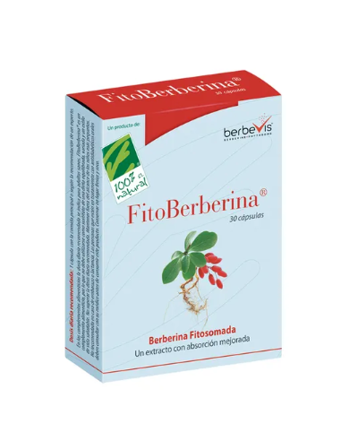 FitoBerberina®. Caja con 30 cápsulas (en blíster)