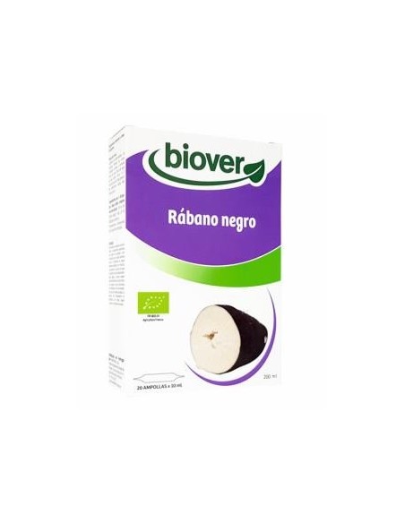 Rabano Negro Bio 20 Ampollas de Biover