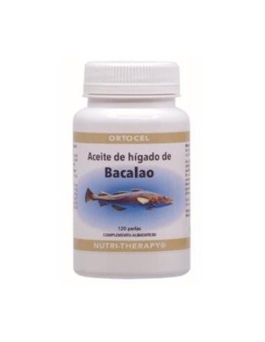 Aceite Higado De Bacalao 120 Perlas Ortocel Nutri-Therapy