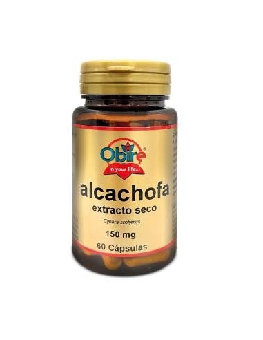 Alcachofa 150 mg. (ext. seco) 60 capsulas de Obire