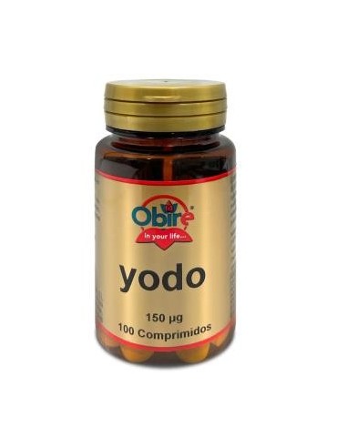 Yodo 150 mcg 100 comprimidos de Obire