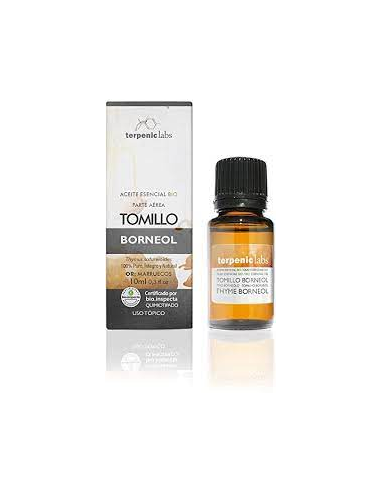 Tomillo Borneol Aceite Esencial Alimentario Bio 10 Mililitros Terpenic