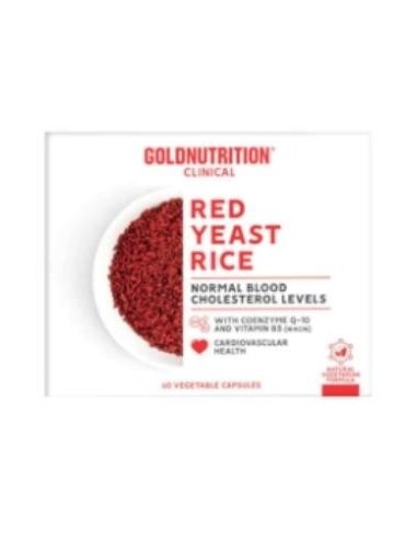 Red Yeast Rice-Q10-Niacina 60Cap. Gn Clinical de Gold Nutrition
