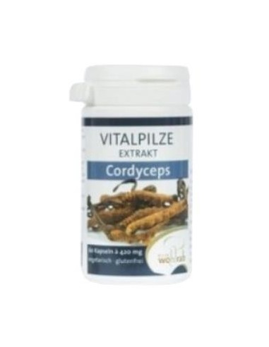 Cordyceps 60 Cápsulas  Pilze Wolhrab