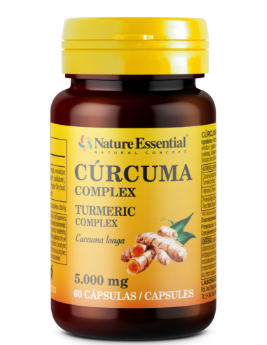 Curcuma 5.000 mg. (95%curcumina) + vit. C.