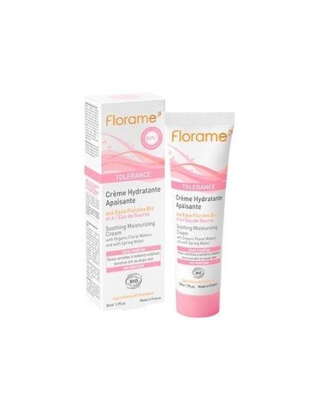 Crema Hidratante Tolerance Calmante 50 Mililitros Florame
