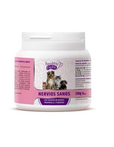 Nervios Sanos Perros Y Gatos 25 Gramos Healthy Pets Vet