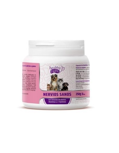 Nervios Sanos Perros Y Gatos 25 Gramos Healthy Pets Vet