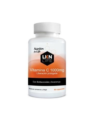 Vitamina C 1000Miligramos 90 Cápsulas  Lkn