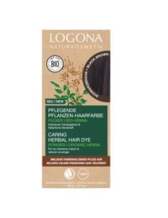 Colorante Vegetal Castaño Oscuro 101 100 Gramos Logona