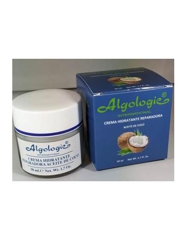 Crema Hidratante Reparadora Coco 50 Mililitros (P0428) Algologie