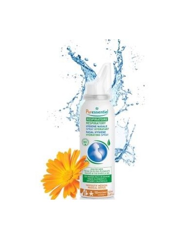 Spray Nasal Hidratante Con Calendula 100 Mililitros  Bio Puressentiel