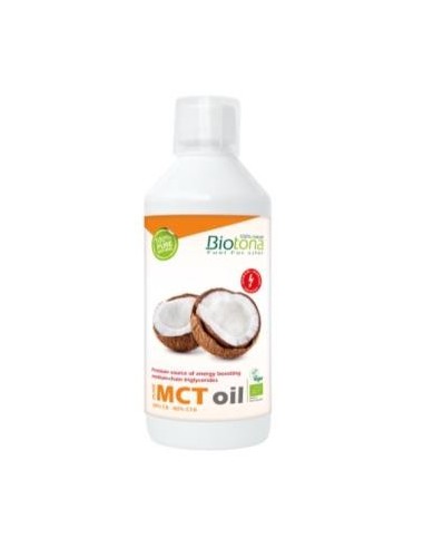 Pure Mct Oil Aceite De Coco 500Ml. Bio de Biotona