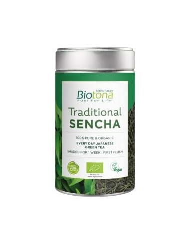 Traditional Sencha Te Verde 80Gr. Bio Vegan de Biotona