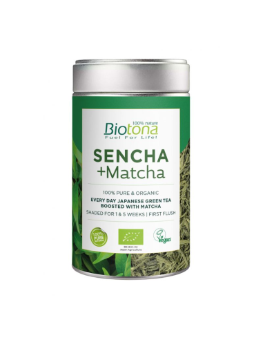 Sencha+Matcha Te Verde 70Gr. Bio Vegan de Biotona