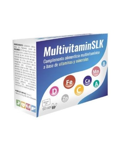 Multivitamin Slk 60 Cápsulas  Saludalkalina