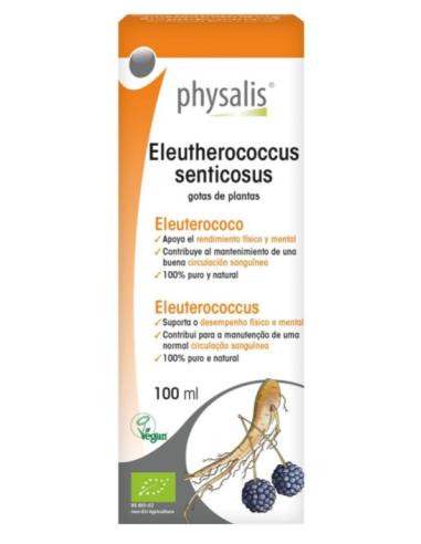 Tintura Eleutherococcus Senticosus (Eleuterococo) 100 ml Physalis