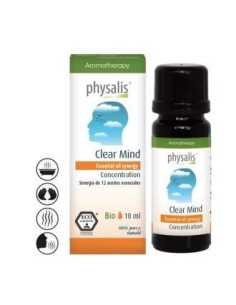 Clear Mind Sinergia Aceite Esencial 10Ml. Bio de Physalis