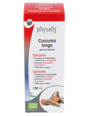 Tintura Curcuma Longa (Curcuma) 100 ml Physalis