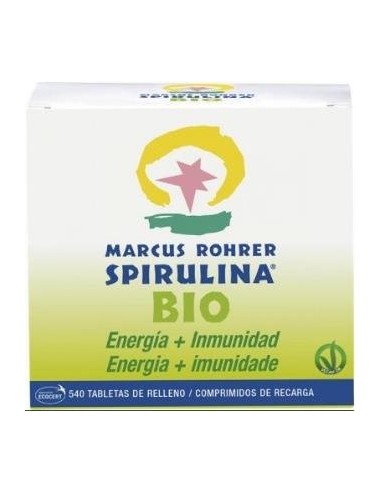 Spirulina Bio Recarga 540 Comprimidos Marcus Rohrer Marcus Rohrer