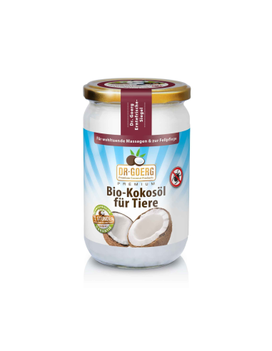 Premium Bio-Kokosöl Für Tiere 200 Ml de Dr. Goerg