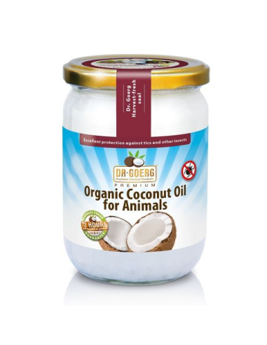 Premium Bio-Kokosöl Für Tiere 500 Ml de Dr. Goerg