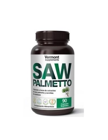 Saw Palmeto 90V Cápsulas  Vermont Supplements