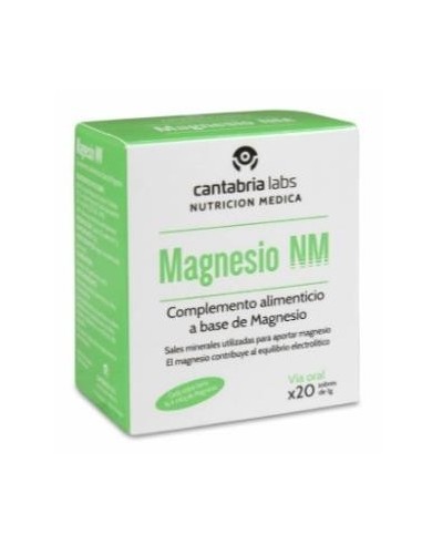 Magnesio Nm 20 Sobres Nutricion Medica