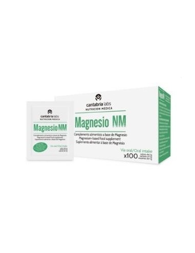 Magnesio Nm 1 Gramos 100 Sobres Nutricion Medica