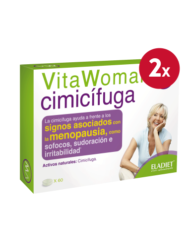 Pack de 2 uds Vita Woman Cimicifuga 60Comp. de Eladiet