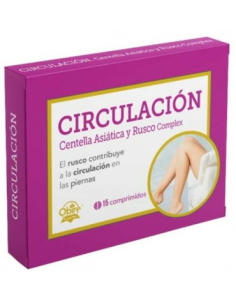 Circulacion 15 comprimidos (Línea viaje) de Obire