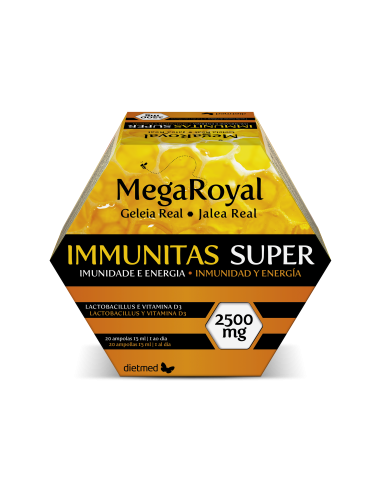 Megaroyal Immunitas Super 20 X 15 Ml Ampollas De Dietmed