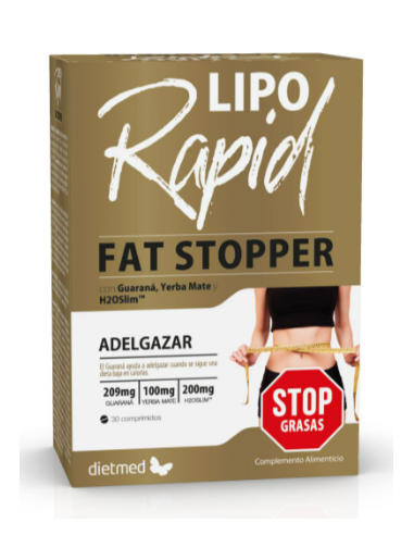 Liporapid Fat Stopper  30 Comprimidos De Dietmed