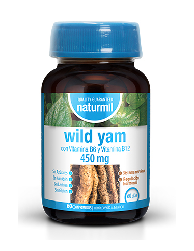 Wild Yam 450 Mg  60 Comprimidos De Dietmed