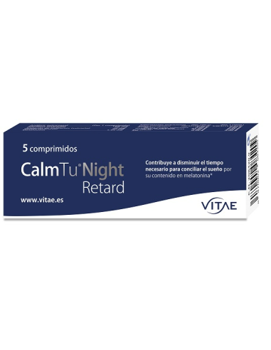 CalmTu Night Retrad REDUX 5 comprimidos de Vitae