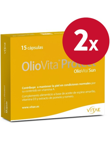 Pack 2 uds Oliovita Protect 15 cápsulas de Vitae