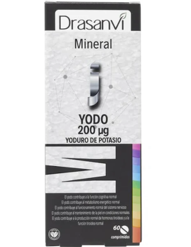 Mineral yodo 60 comprimidos de Drasanvi