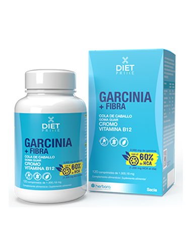 Garcinia + Fibra 120 Comprimidos de Herbora