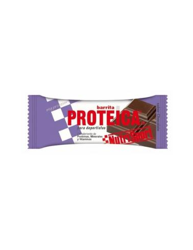 Barrita Proteica Chocolate 24Unid. Nutrisport