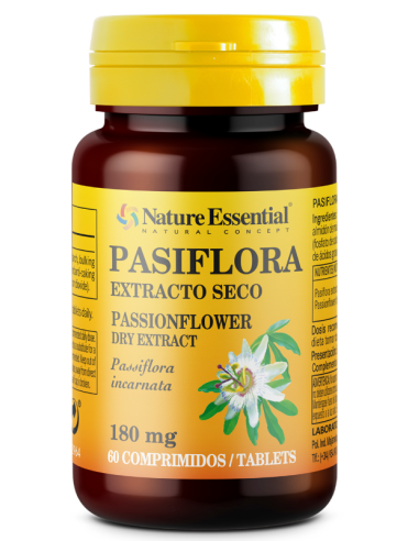 Pasiflora 180 mg. (Extracto seco) 60 comprimidos de Nature Essential