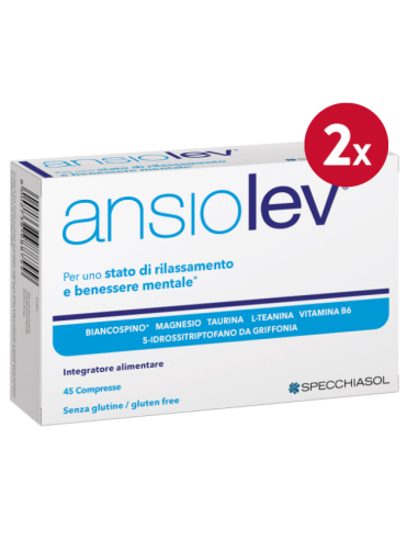 Pack 2 uds Ansiolev 45 Comprimidos  Specchiasol