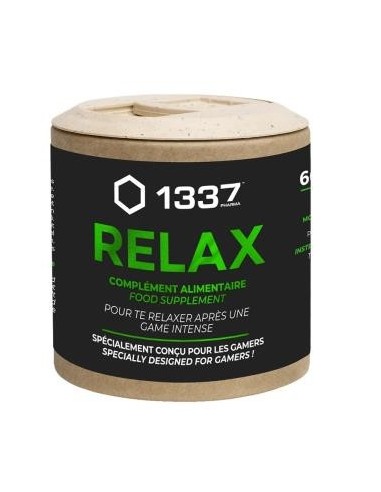 1337 Relax 60 Cápsulas  1337 Pharma