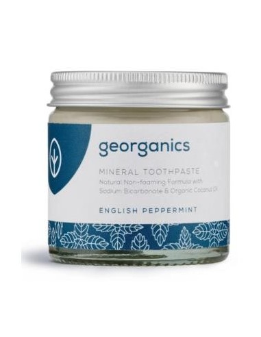 Dentifrico Mineral Menta Crema 60 Mililitros Georganics