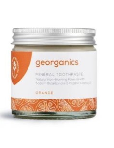 Dentifrico Mineral Naranja Crema 60 Ml Georganics