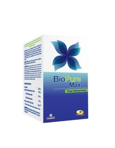 Bio Pure Max Omega 3 30 Cápsulas  Yfarma