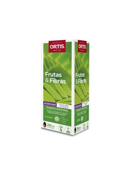 Frutasy Fibras Accion Suave Jarabe 250 Mililitros Ortis