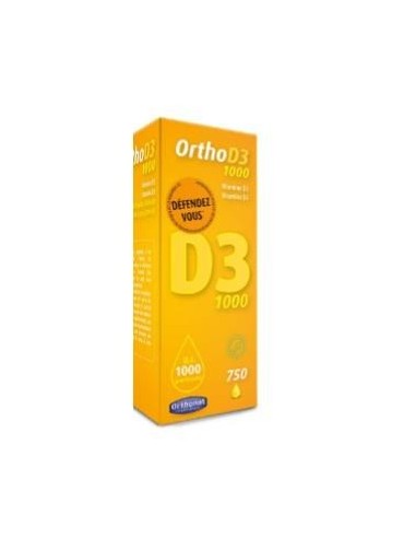 Vitamina Ortho D3 1000Ui 30 Mililitros Ortho Nat