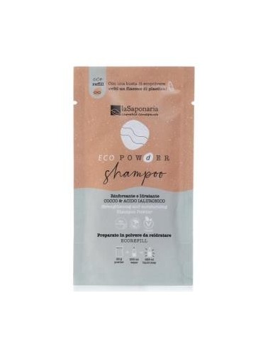 Champu De Coco-Acido Hialuronico En Polvo 25 Gramos La Saponaria