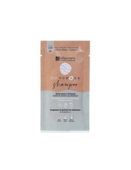 Champu De Coco-Acido Hialuronico En Polvo 25 Gramos La Saponaria