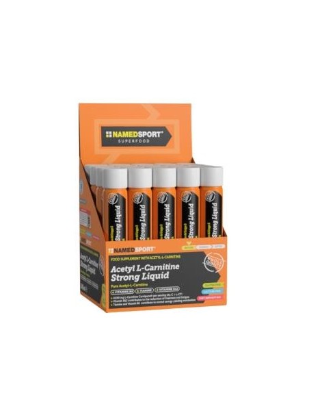 Acetyl L-Carnitine Strong 20 Viales. Named Sport